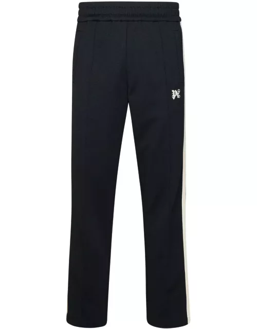 Palm Angels Logo Embroidered Side Stripe Detailed Pant