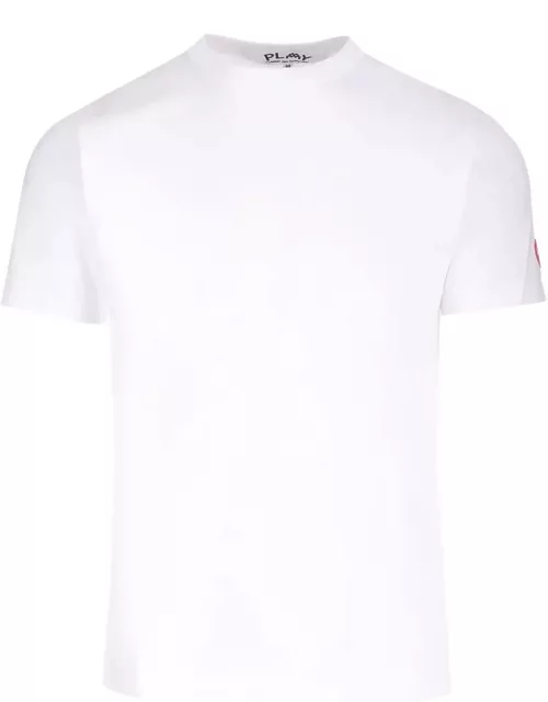 Comme des Garçons Play Logo Patch Crewneck T-shirt