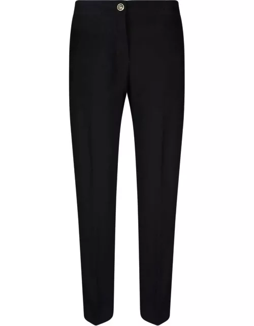 Versace Jeans Couture Black Stretch Pant