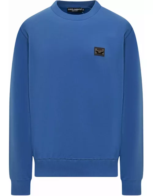 Dolce & Gabbana Cotton Crew-neck Sweatshirt
