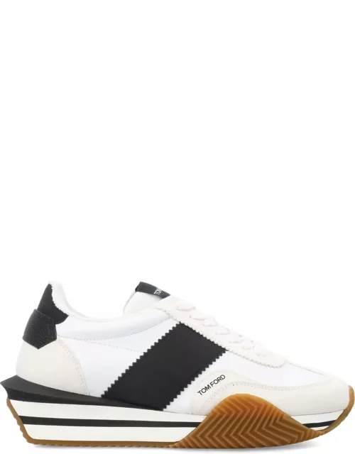 Tom Ford James Leather Low-top Sneaker