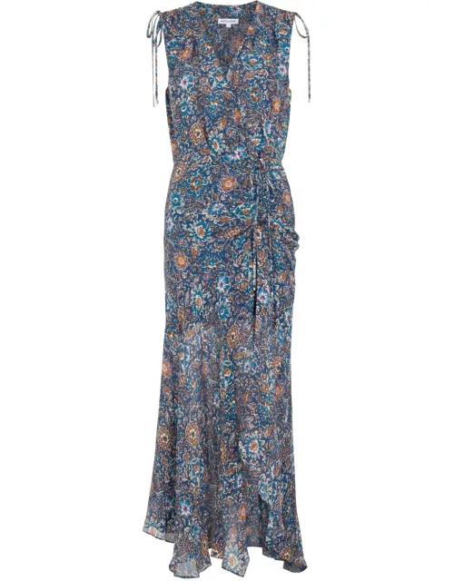 Veronica Beard Dovima Floral-print Silk Maxi Dress - Multicoloured - 4 (UK8 / S)