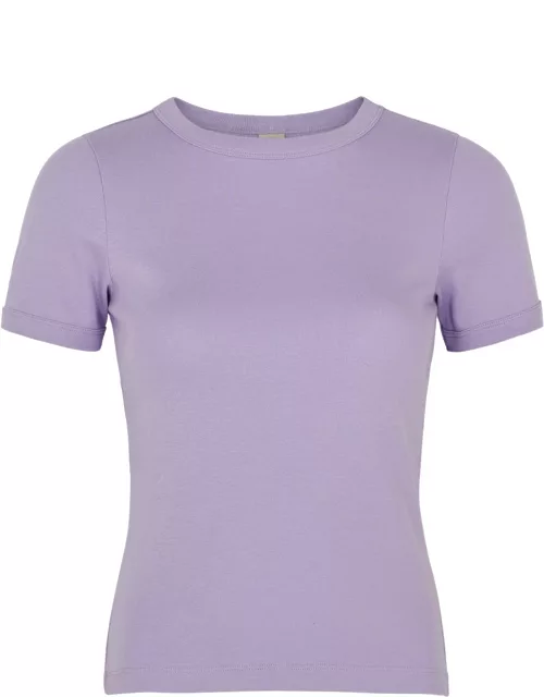 Flore Flore Car Cotton T-shirt - Lilac - S (UK8-10 / S)