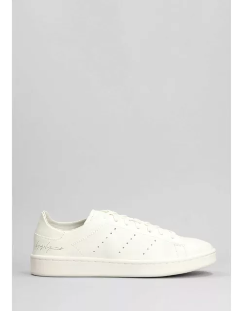 Y-3 Stan Smith Sneakers In Beige Leather