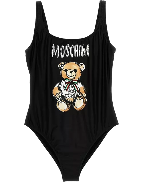 Moschino Logo Bear Bodysuit