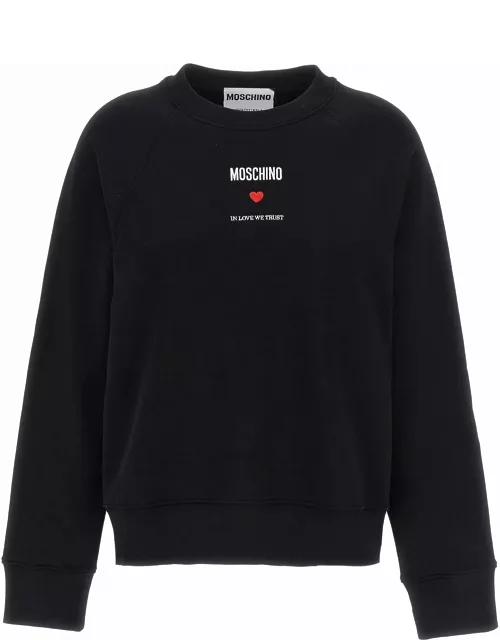 Moschino in Love We Trust Sweatshirt