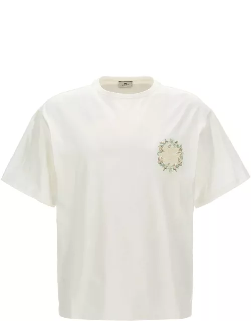 Etro Logo Embroidery T-shirt