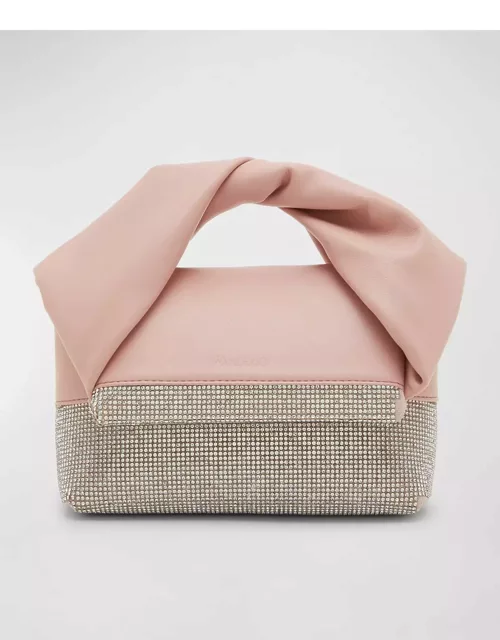 Twister Small Crystal Top-Handle Bag