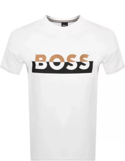 BOSS Tiburt 421 T Shirt White