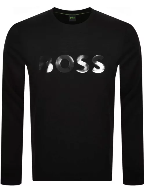 BOSS Salbo Mirror Sweatshirt Black
