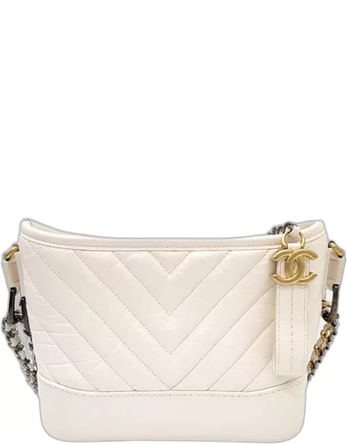 Chanel Gabrielle Chevron Hobo Bag Smal