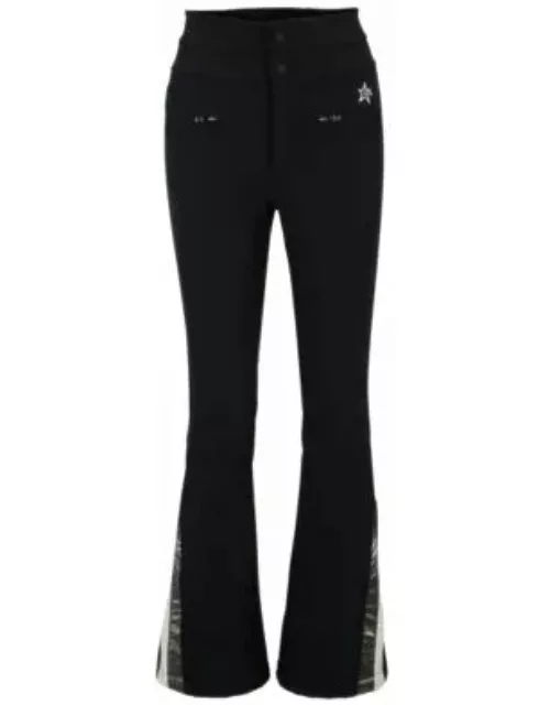 BOSS x Perfect Moment ski trousers with stripes and branding- Black Women's All Gift