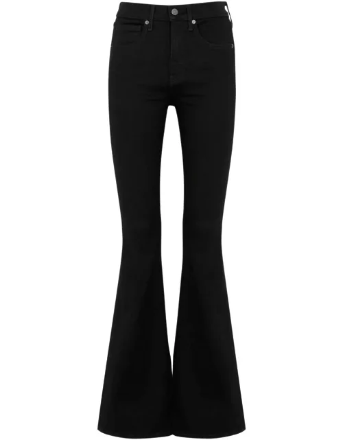 Veronica Beard Beverly Flared Jeans - Nearly Black - 27 (W27 / UK8-10 / S)
