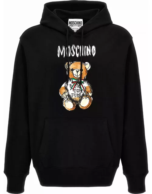 Moschino archive Teddy Hoodie