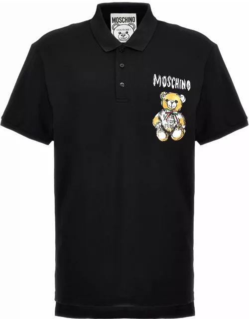 Moschino archive Teddy Polo Shirt