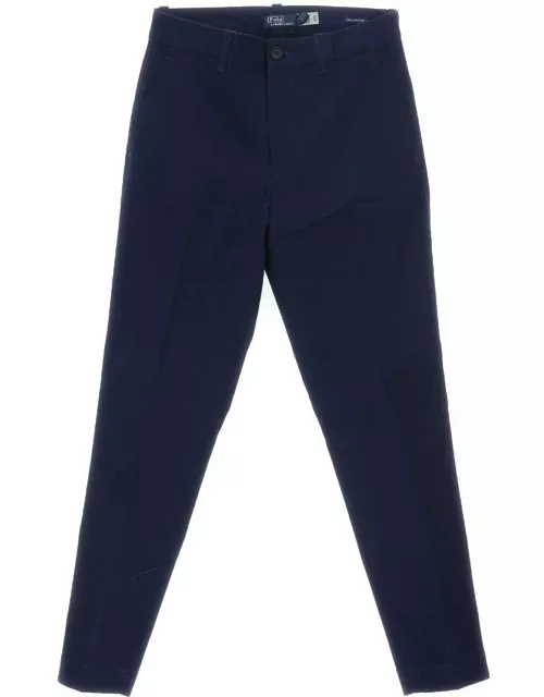 Ralph Lauren High-waist Slim-fit Cropped Trouser