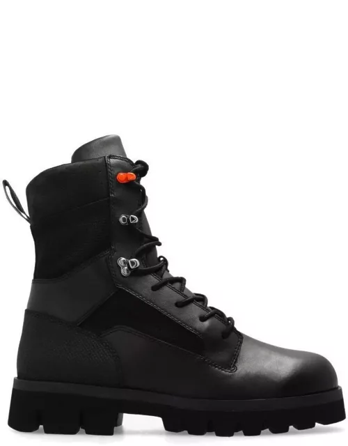 HERON PRESTON Military Lace-up Ankle Boot