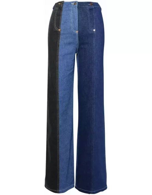 M05CH1N0 Jeans Blue Cotton Jean