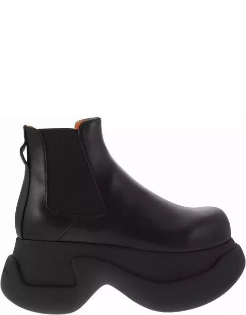Marni Leather Chelsea Boot