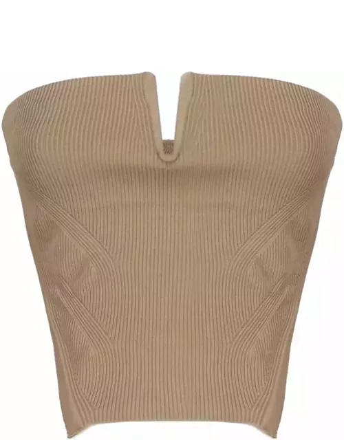 Dion Lee Angular Ribbed Bustier