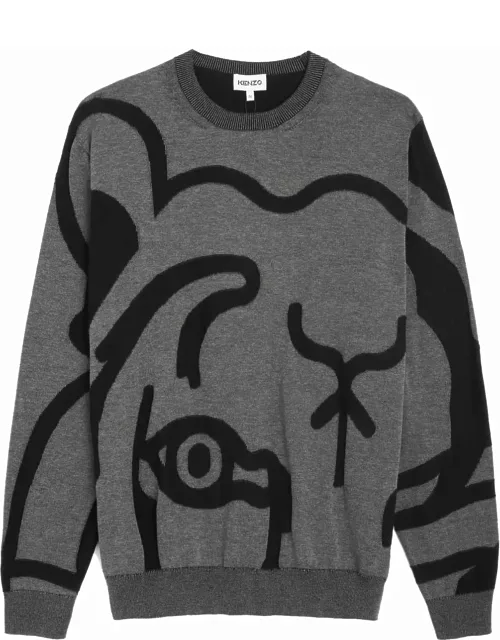 Kenzo Tiger-print Sweatshirt