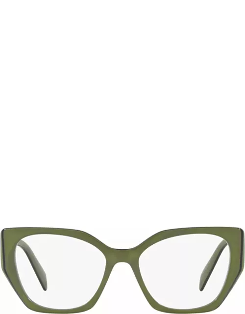 Prada Eyewear Pr 18wv Sage / Black Glasse