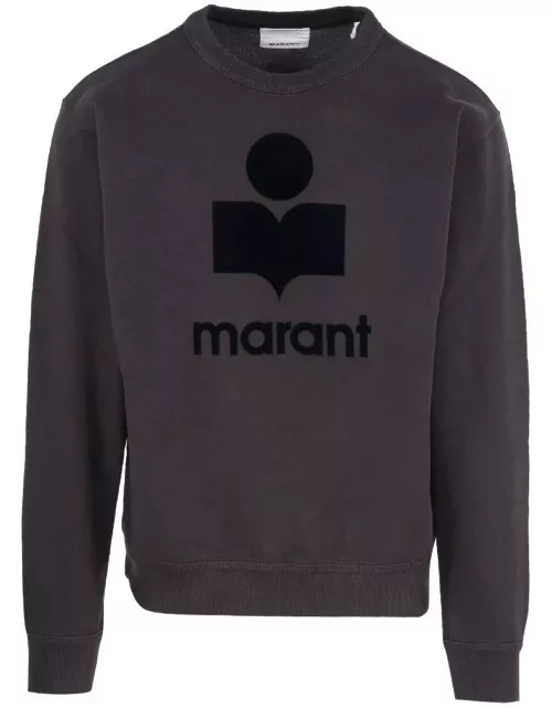 Isabel Marant Logo Printed Crewneck Sweatshirt