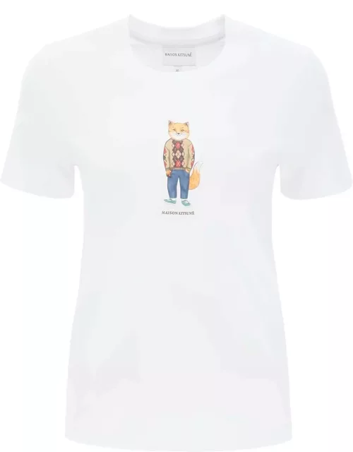 MAISON KITSUNE Dressed Fox T-shirt