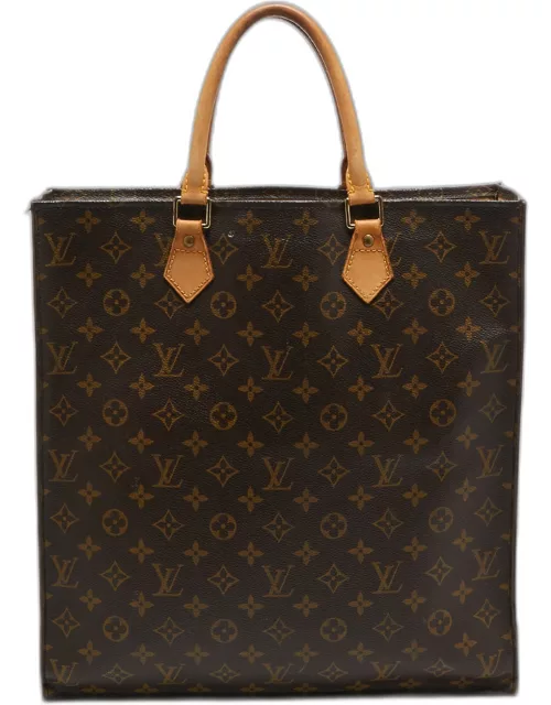Louis Vuitton Monogram Canvas Sac Plat GM Bag
