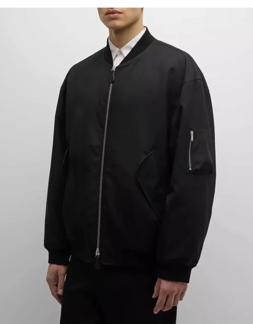 Men's Recycled Poly Bomber Jacket