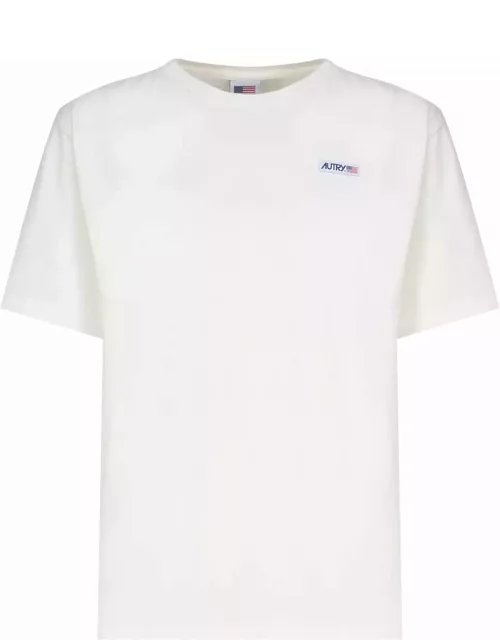 Autry Crew-neck Cotton T-shirt
