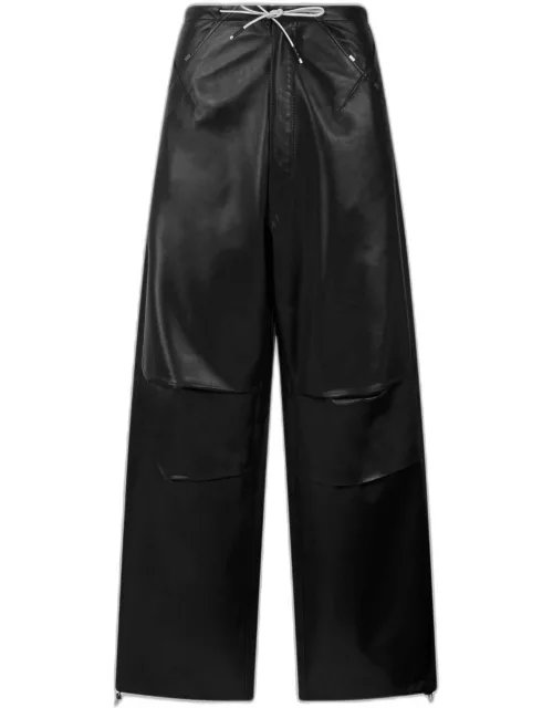 DARKPARK Daisy Plonge Nappa Leather Military Trouser