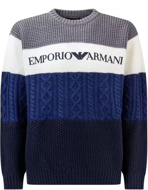 Emporio Armani Pullover With Logo
