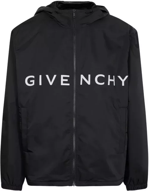 Givenchy Logo Printed Windbreaker Jacket