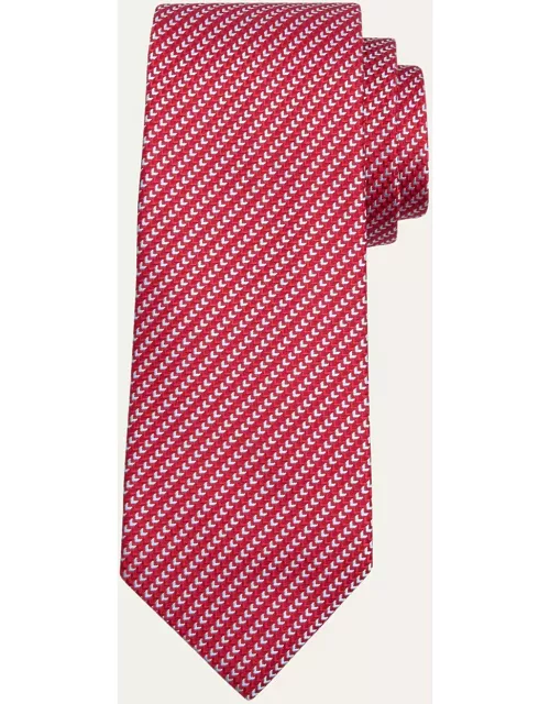 Assorted Silk Striped Tie