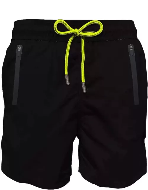 MC2 Saint Barth Light Fabric Swim Shorts With Zipped Pocket