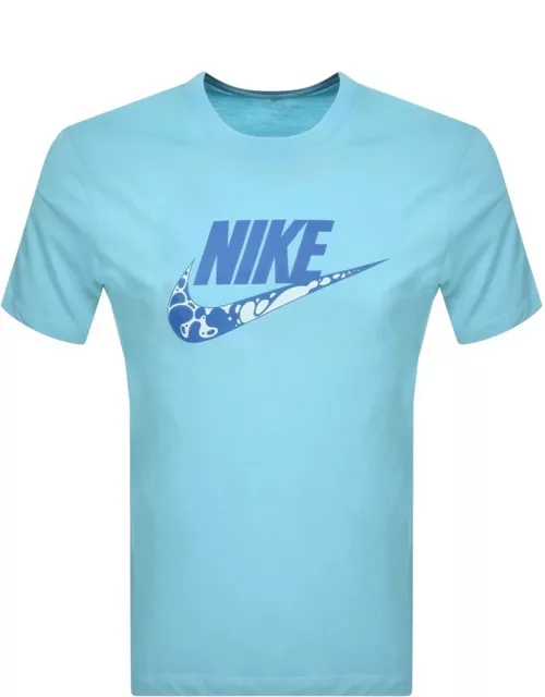 Nike Futura T Shirt Blue