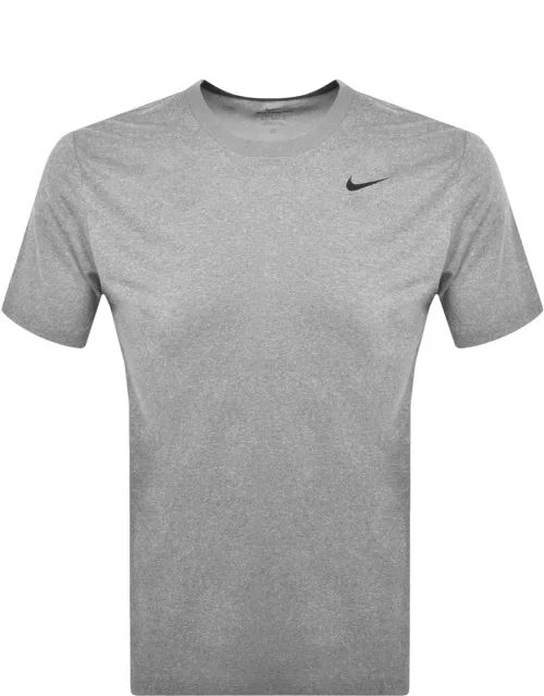 Nike Training Core Legend Dri Fit T Shirt Grey