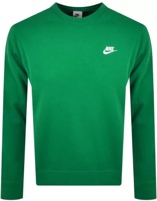 Nike Crew Neck Club Sweatshirt Green