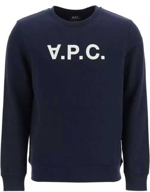 A. P.C. flock v. p.c. logo sweatshirt