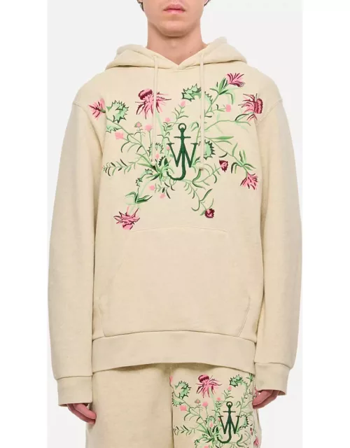J.W. Anderson Pol Thistle Embroidery Hoodie