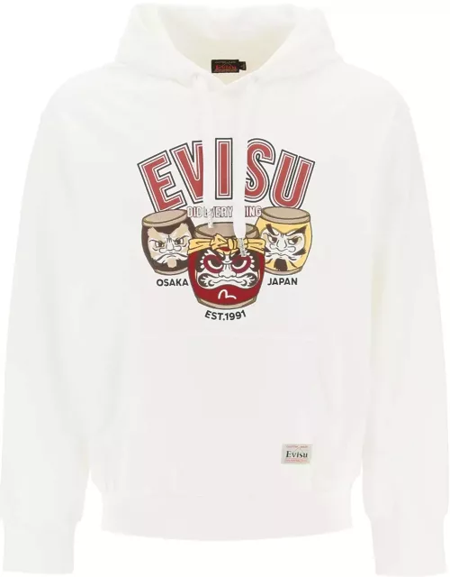 Evisu Hoodie With Embroidery And Print