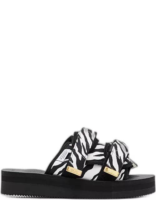 Suicoke MOTO-Cab zebra sandal