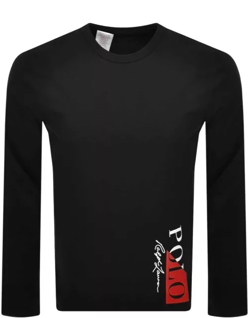Ralph Lauren Lounge Logo Sweatshirt Black