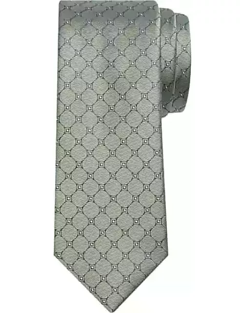 Egara Men's Narrow Linked Tie Green