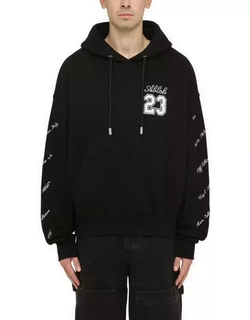 Black Skate hoodie with logo