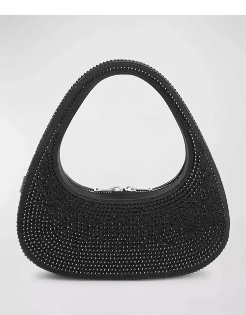 Swipe Crystal Top-Handle Bag