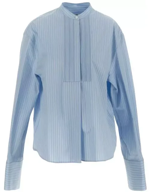 Jil Sander Triple Stripe On Cotton Shirt