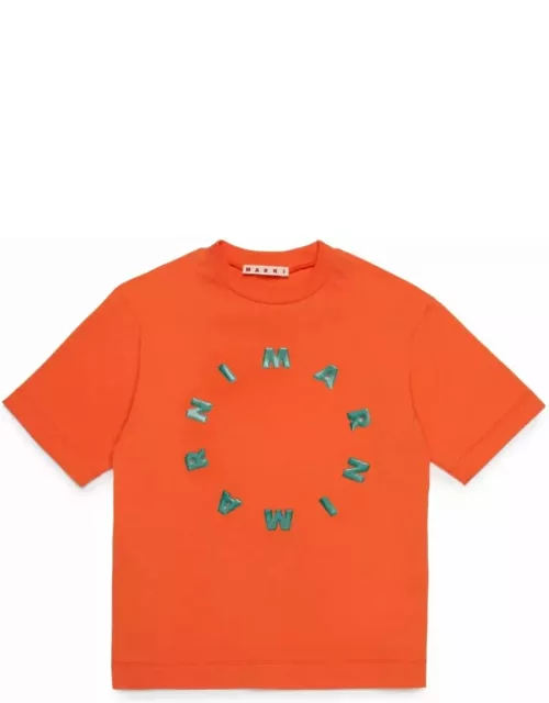 Marni T-shirt Con Logo