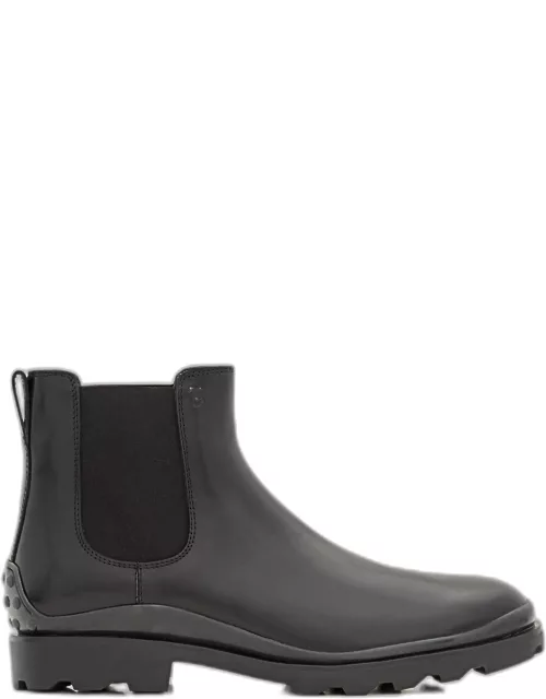 Tod's PATENT LEATHER CHELSEA BOOT